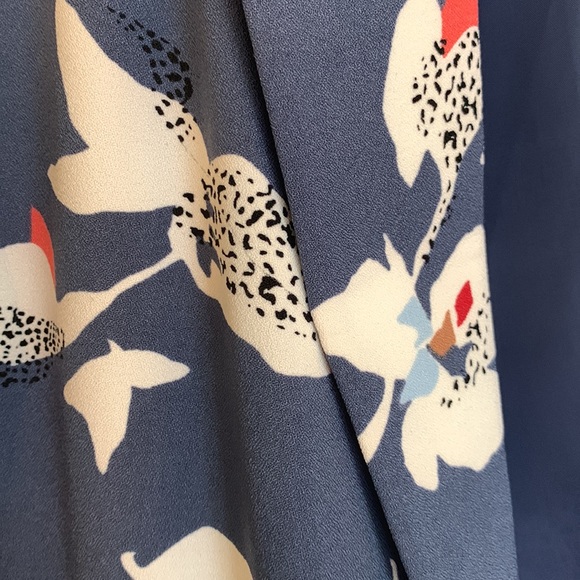 Blue floral blazer - Picture 3 of 5